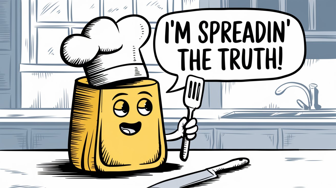 Churn Up the Fun A Collection of Butter Puns That Will Melt Your Heart