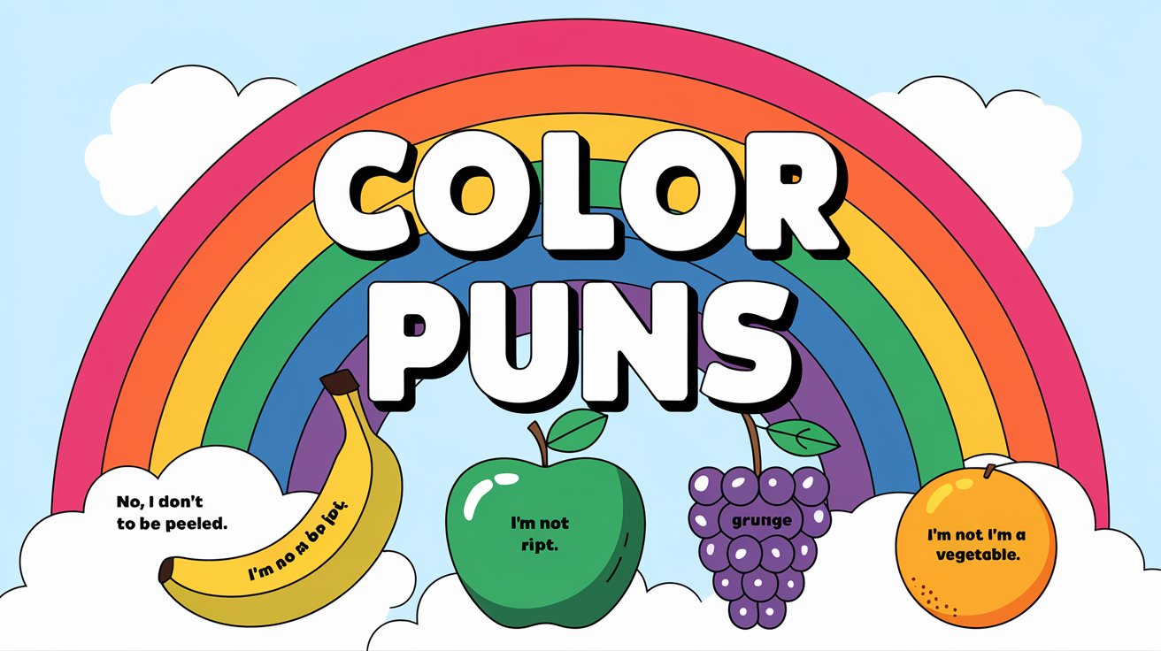 Funny Color Puns and Jokes: Lively Laughter