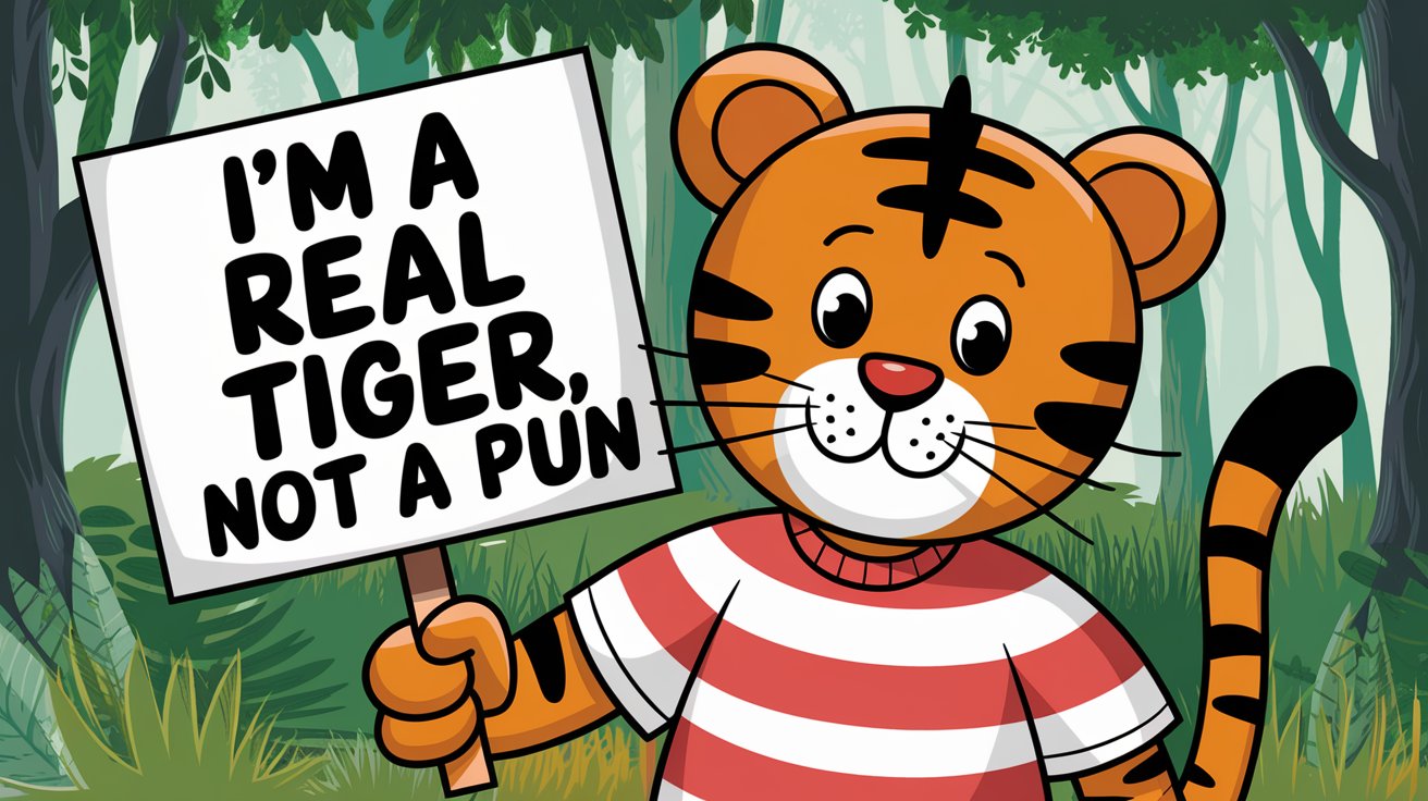 Funny Tiger Puns And Jokes: Cracking up