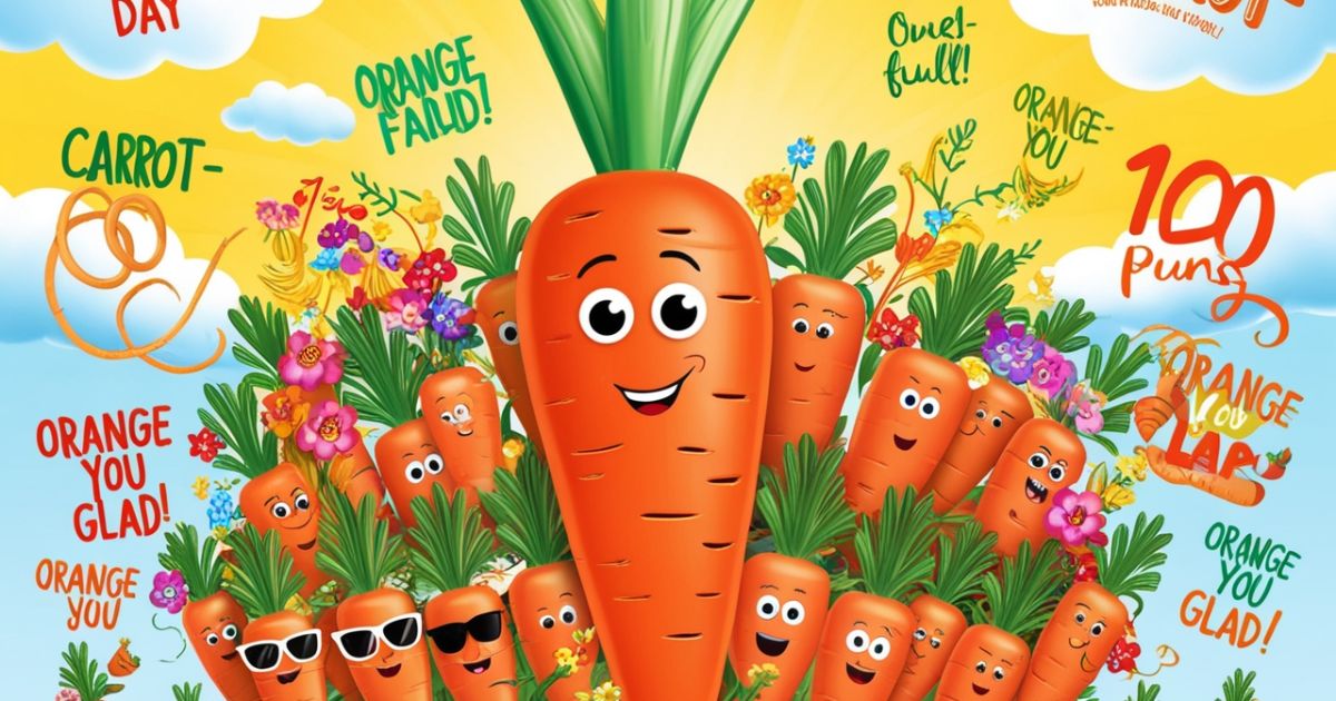 120+ Carrot Puns To Brighten Your Day
