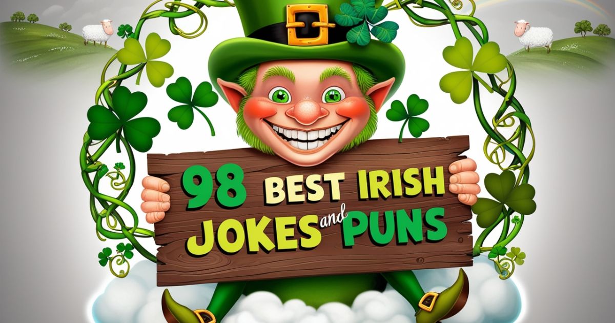 98 Best Irish Jokes and Puns To Tickle Your Funny Bone!