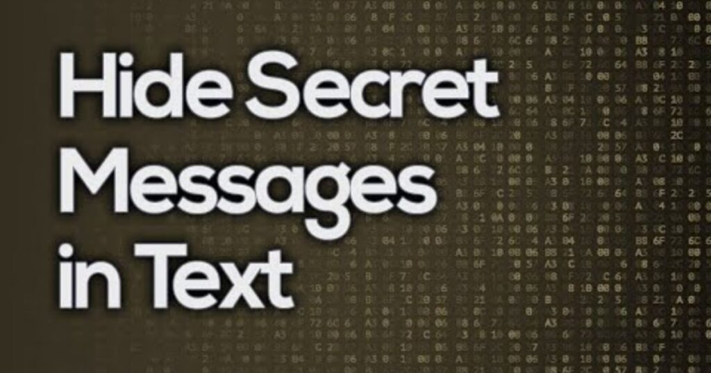 A Secret Message or Hidden Meaning