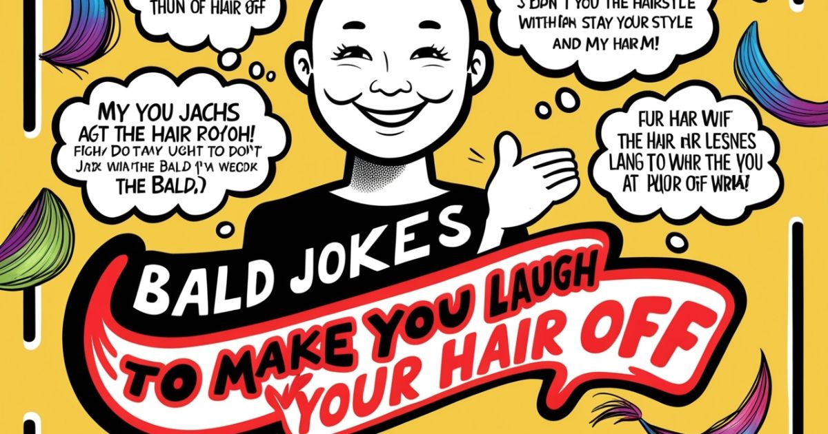 Bald Jokes To Make You Laugh Your Hair Off