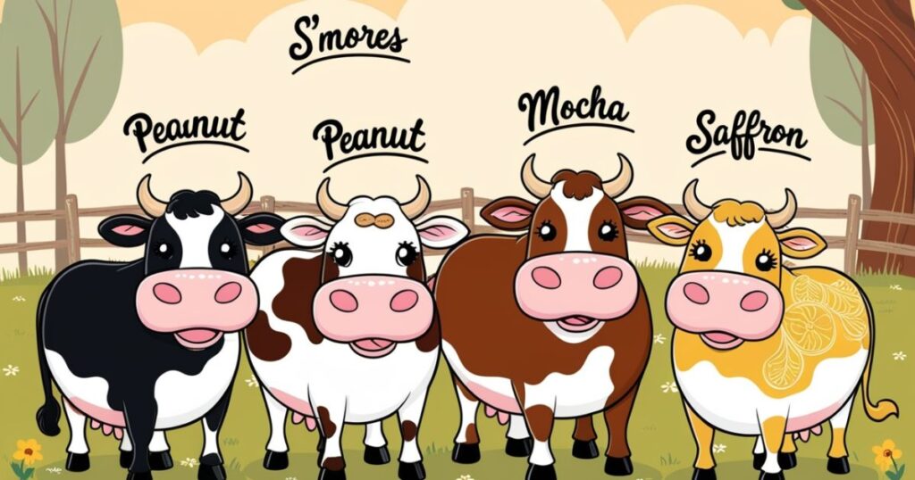 Food-Inspired Cow Names