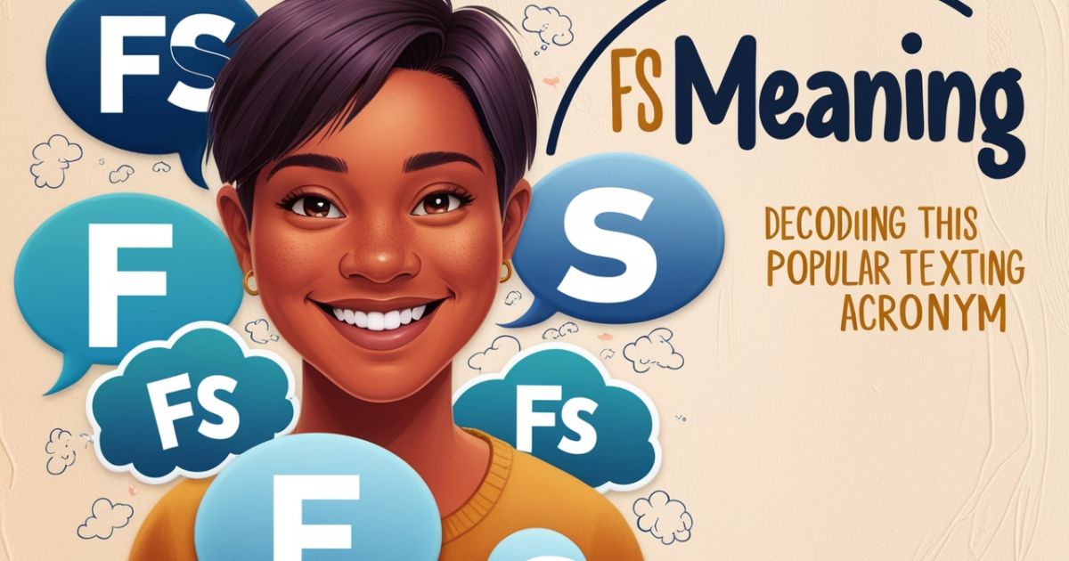 FS Meaning: Decoding This Popular Texting Acronym