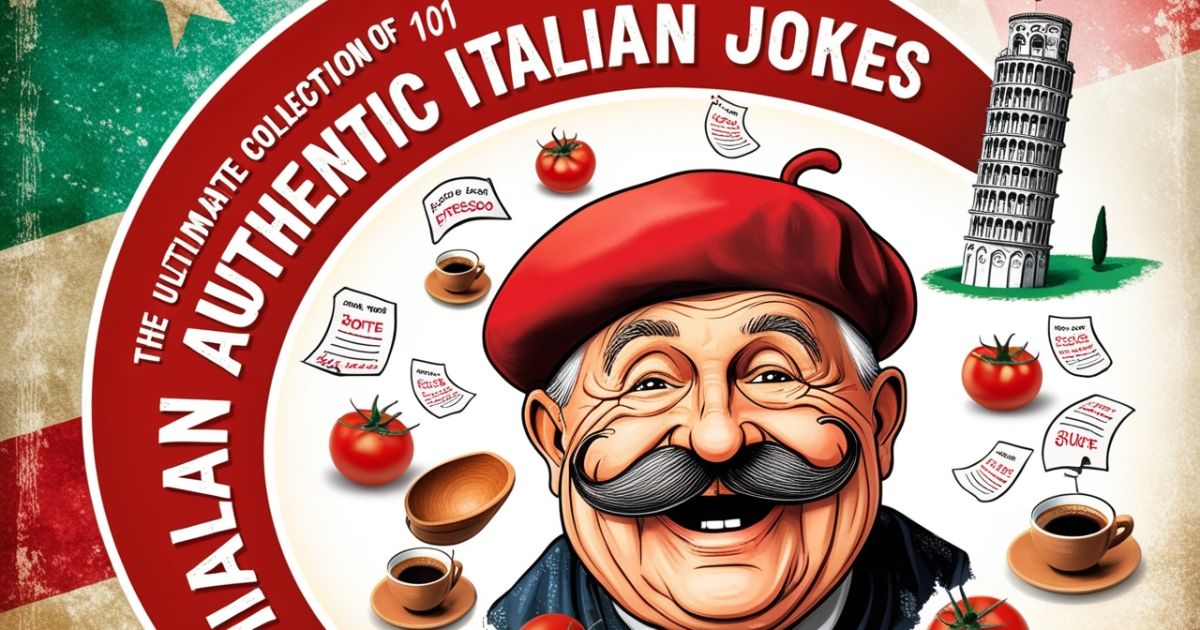 Italian Humor: The Ultimate Collection of 101 Authentic Italian Jokes