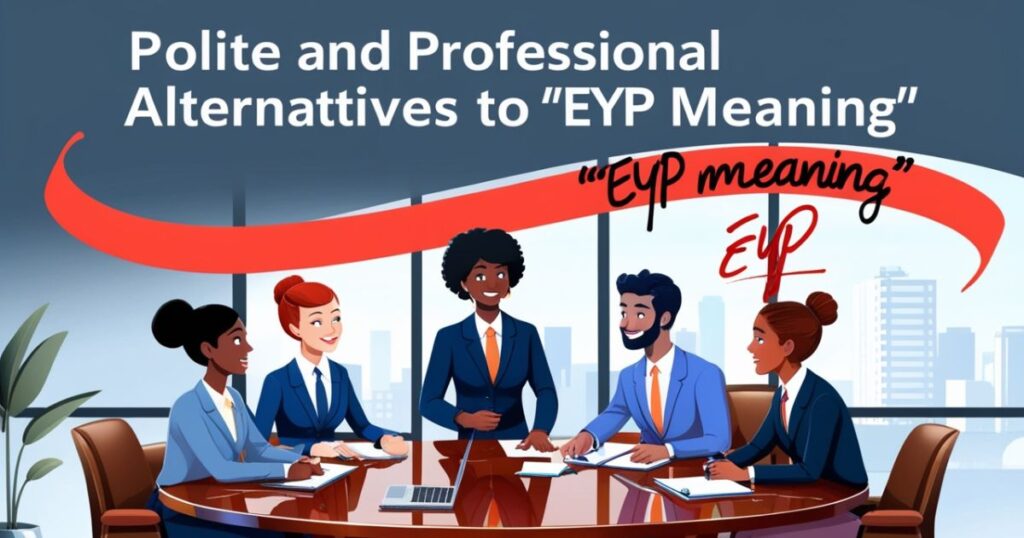 Polite and Professional Alternatives to "EYP Meaning"