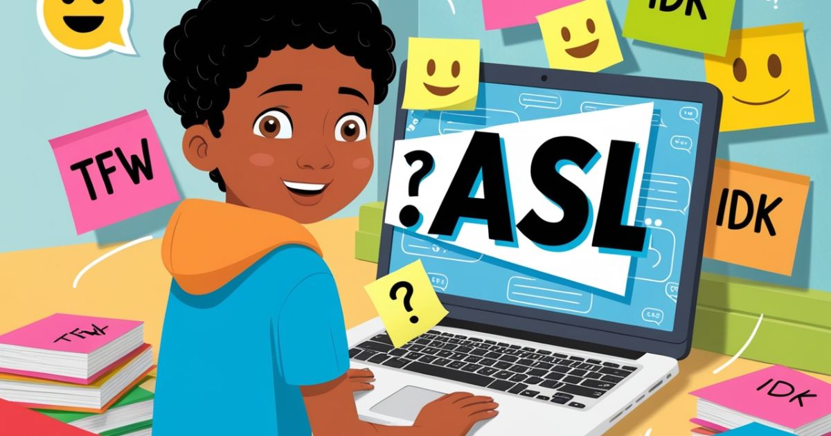 Understanding Online Slang: What Does ASL Mean?