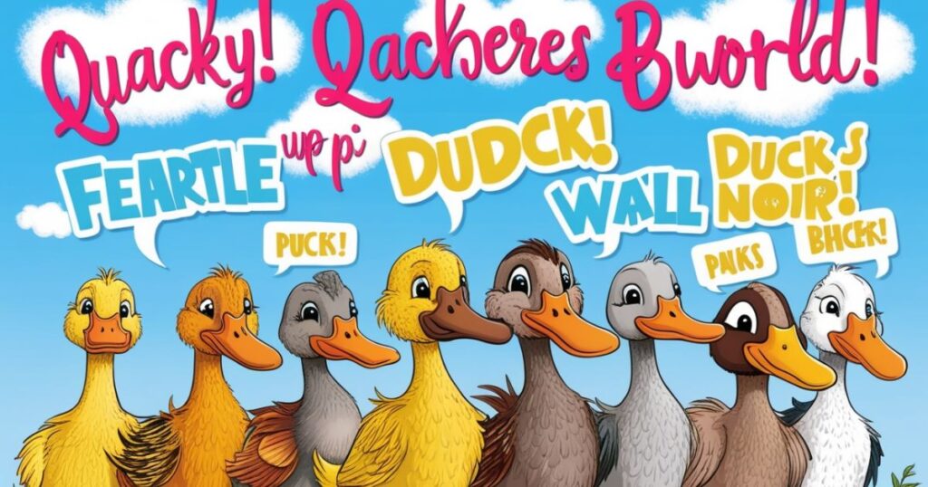 Unique Names For Ducks