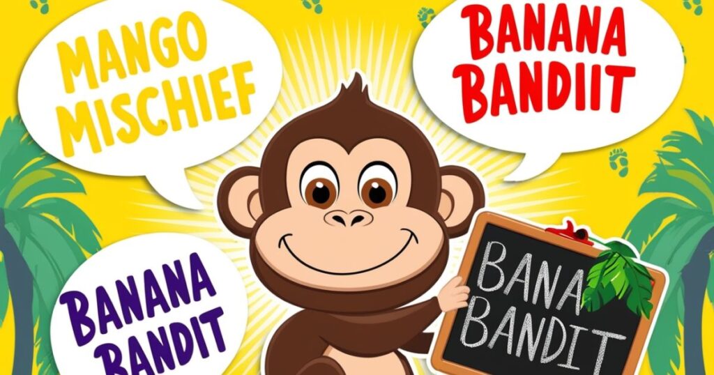 Witty and Punny Monkey Names