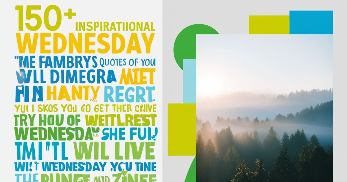 150+ Wednesday Quotes to Brighten Your Mid Week
