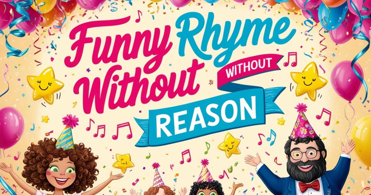 73 Funny Rhyme Without Reason Ideas for Your Party in 2025