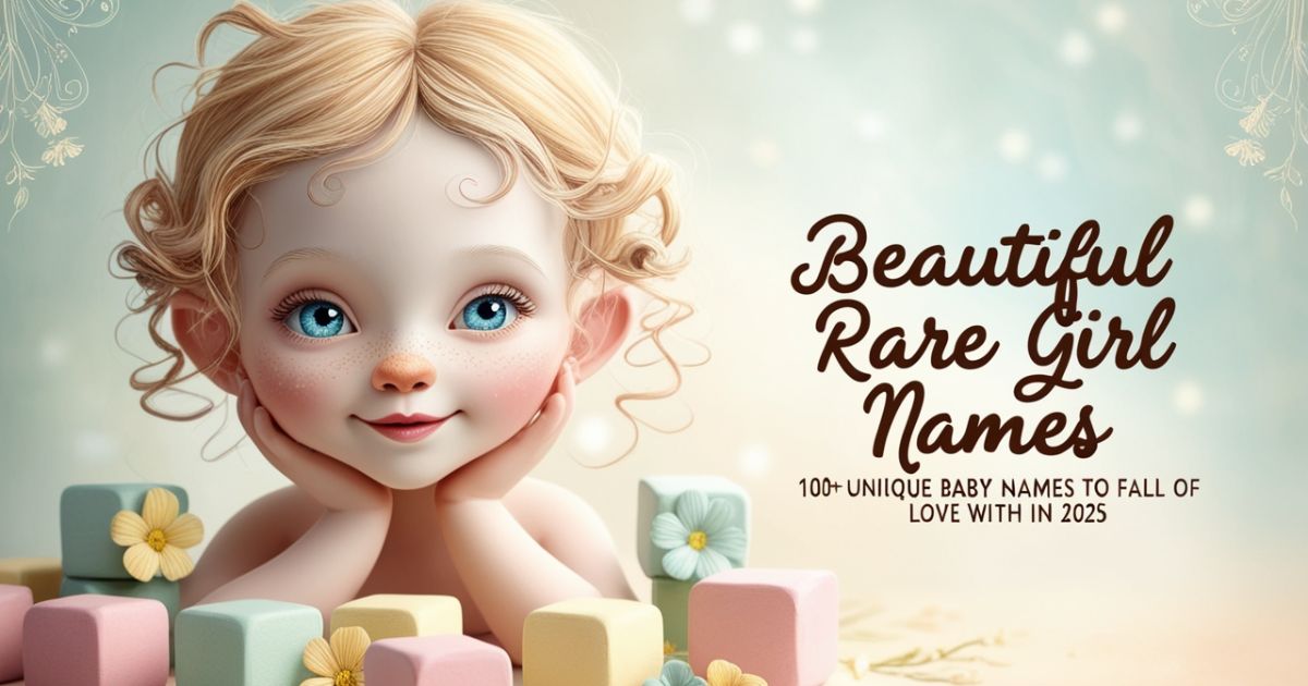 Beautiful Rare Girl Names: 100+ Unique Baby Names to Fall in Love with in 2025