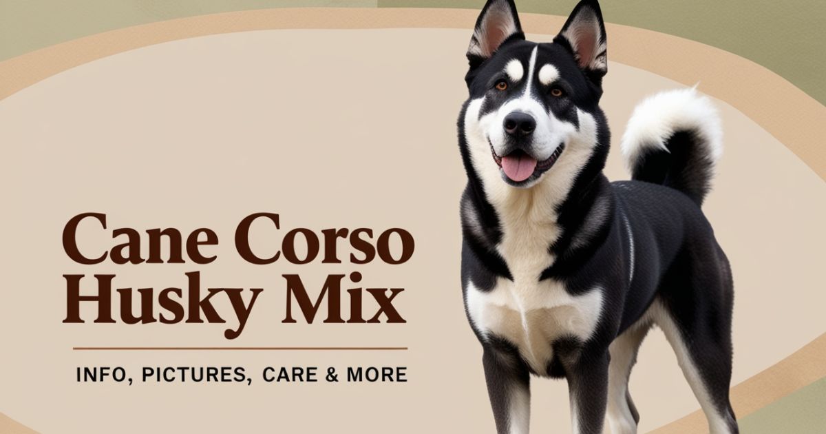 Cane Corso Husky Mix: Info, Pictures, Care & More