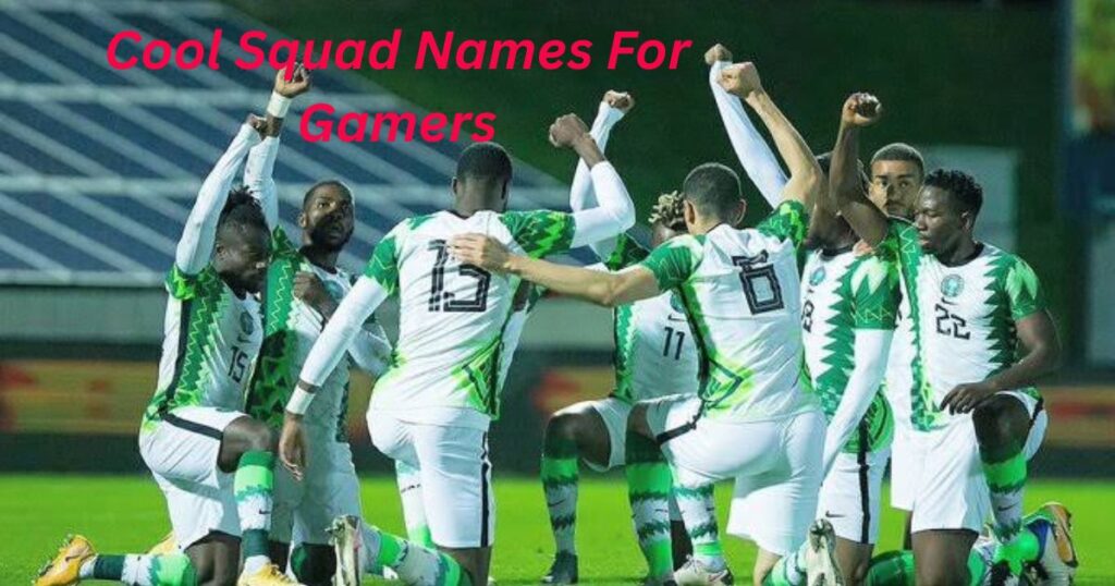 Cool Squad Names For Gamers