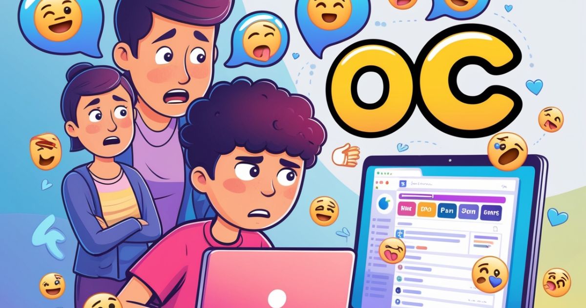 Decoding Your Child's Online Slang: Understanding 'OC' - A Complete Parent's Guide