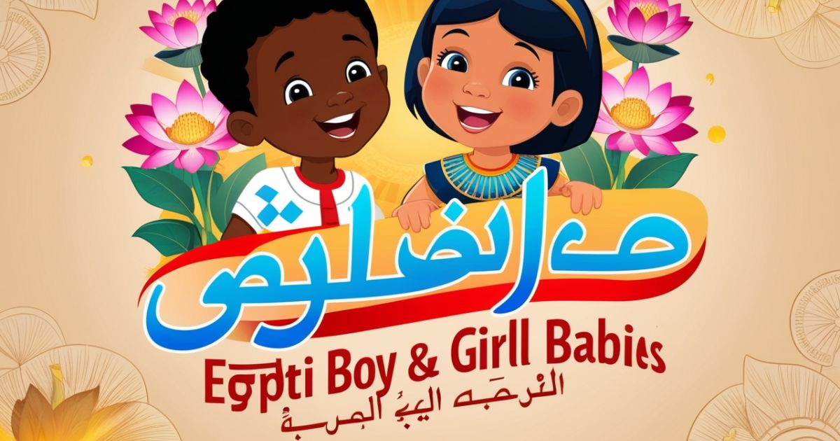 Egyptian Boy and Girl Names for Babies and Children