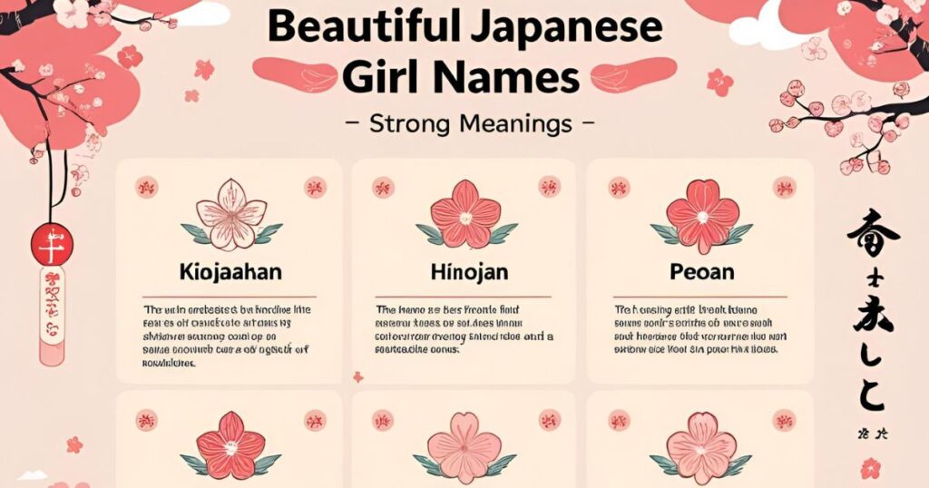 Japanese Girl Names With Strong Meanings