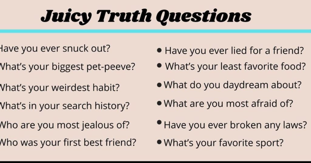 Juicy Questions for Intriguing Discoveries