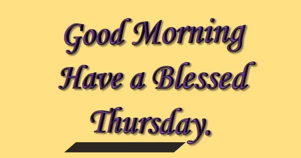 Thursday Morning Quotes