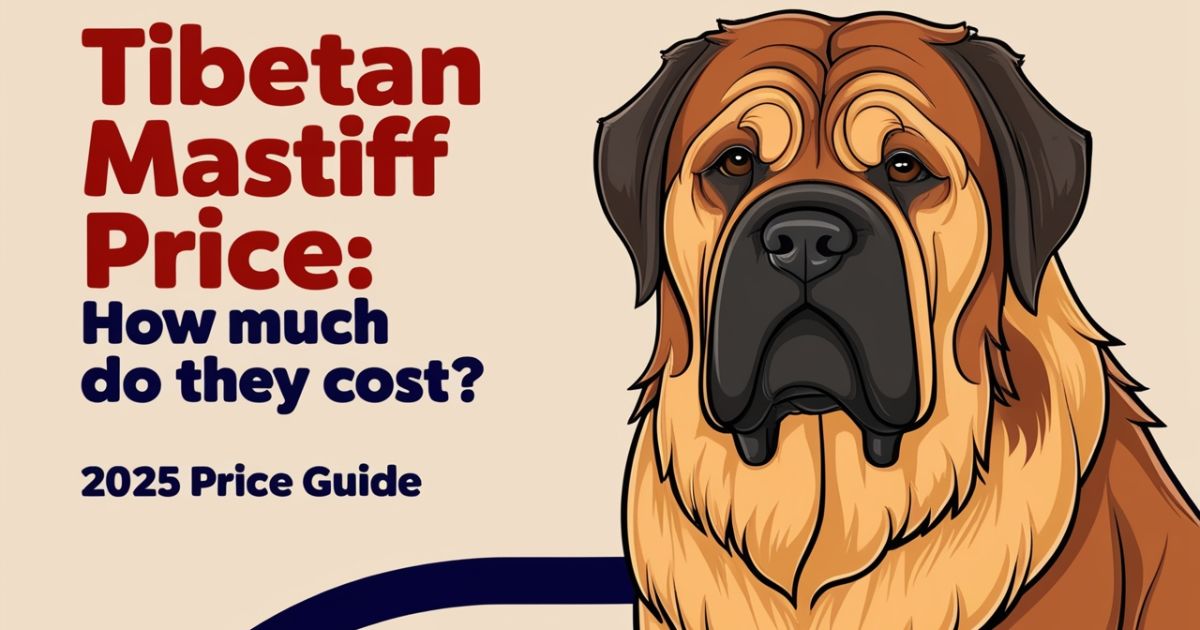 Tibetan Mastiff Price: How Much Do They Cost? 2025 Price Guide