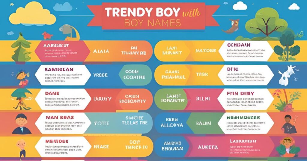 Trendy Boy Names (With Meanings)